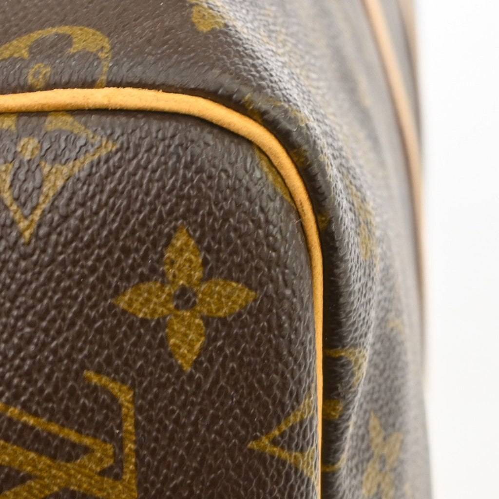 Louis Vuitton Keepall Bag Monogram Canvas Brown Canvas Travel Bag Bag (Pre-Owned)