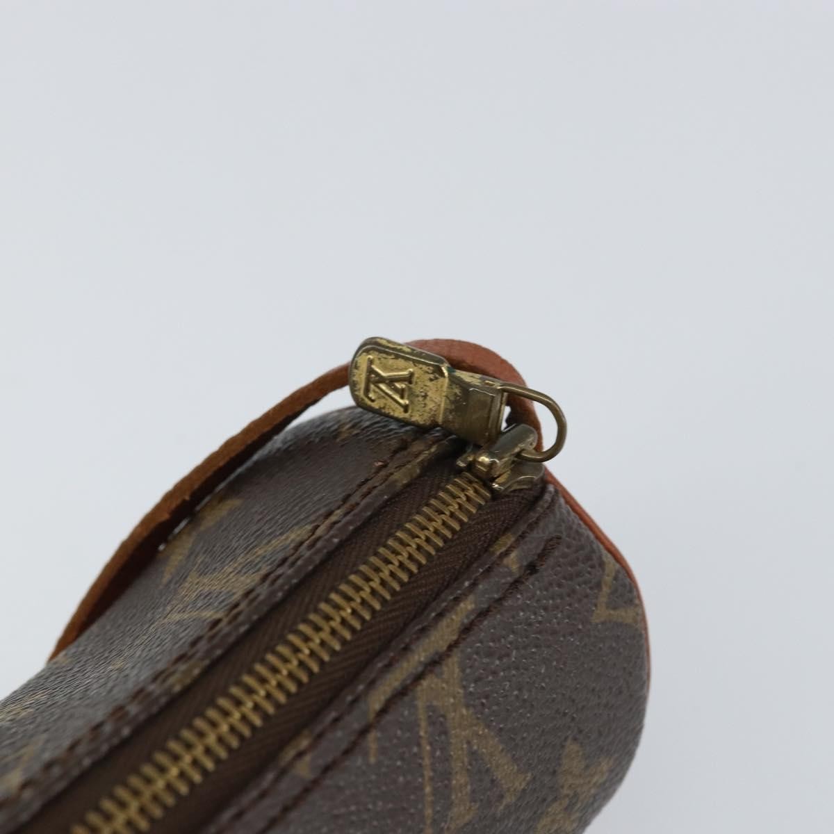 Louis Vuitton Papillon Pochette Monogram Canvas Brown Canvas Clutche & Pouche Bag (Pre-Owned)