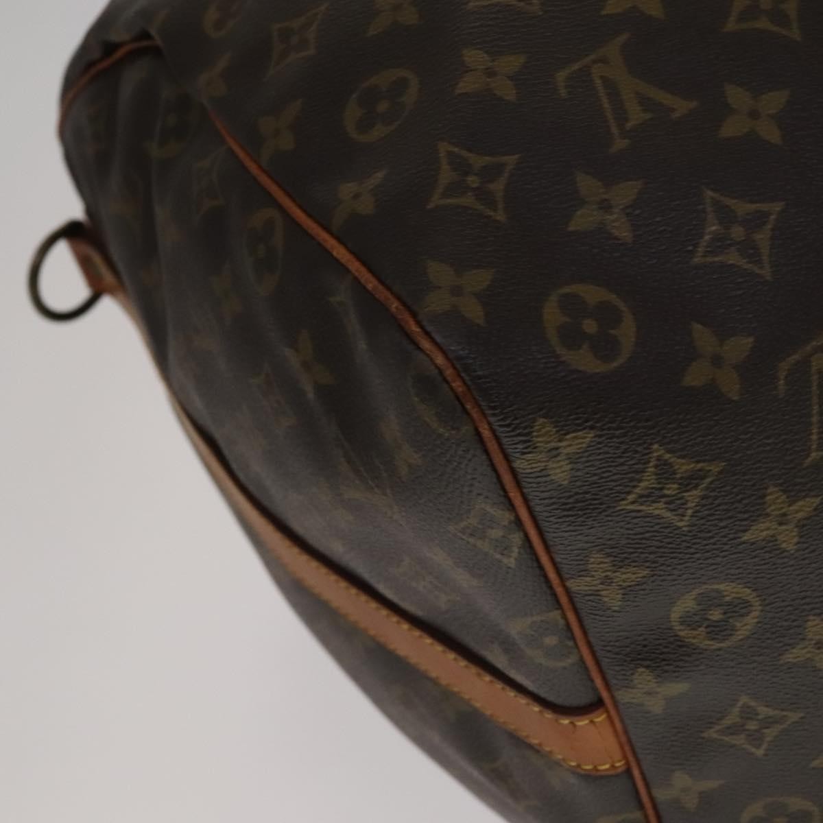 Louis Vuitton Keepall Bandouliere Bag Monogram Canvas Brown Canvas Travel Bag Bag (Pre-Owned)