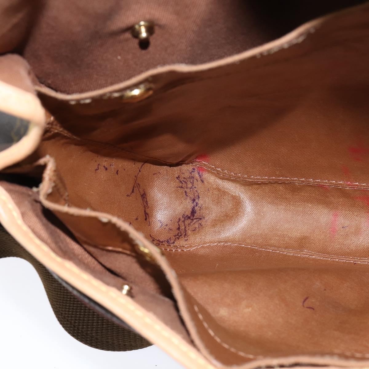 Louis Vuitton Congo Messenger Bag Monogram Canvas Brown Canvas Shoulder Bag Bag (Pre-Owned)