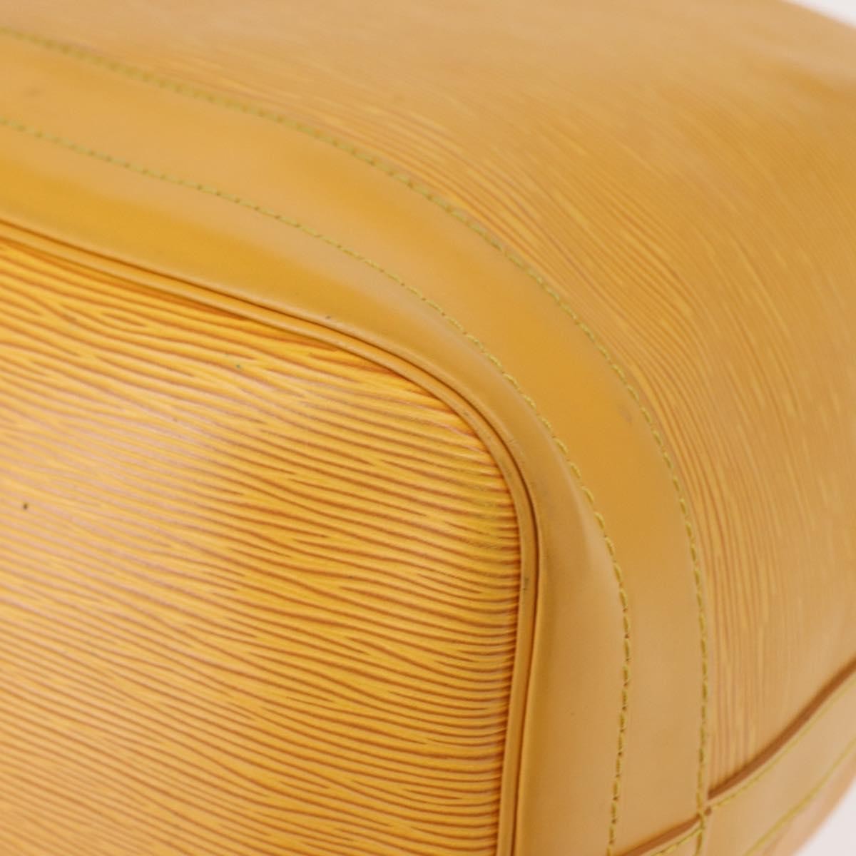 Louis Vuitton Noe Handbag Epi Leather Yellow Leather Shoulder Bag Bag (Pre-Owned)