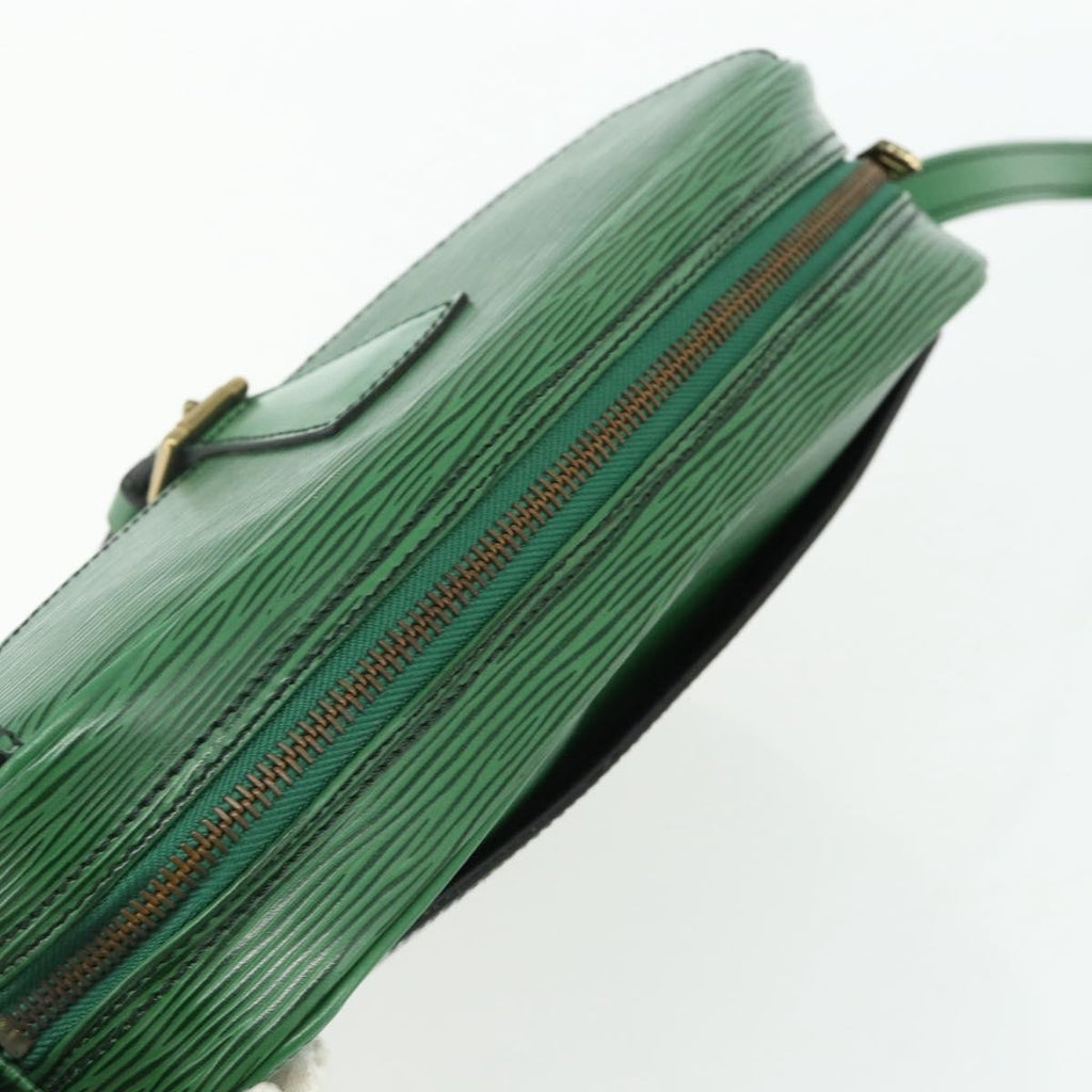 Louis Vuitton Jeune Fille Handbag Epi Leather Green Leather Shoulder Bag Bag (Pre-Owned)