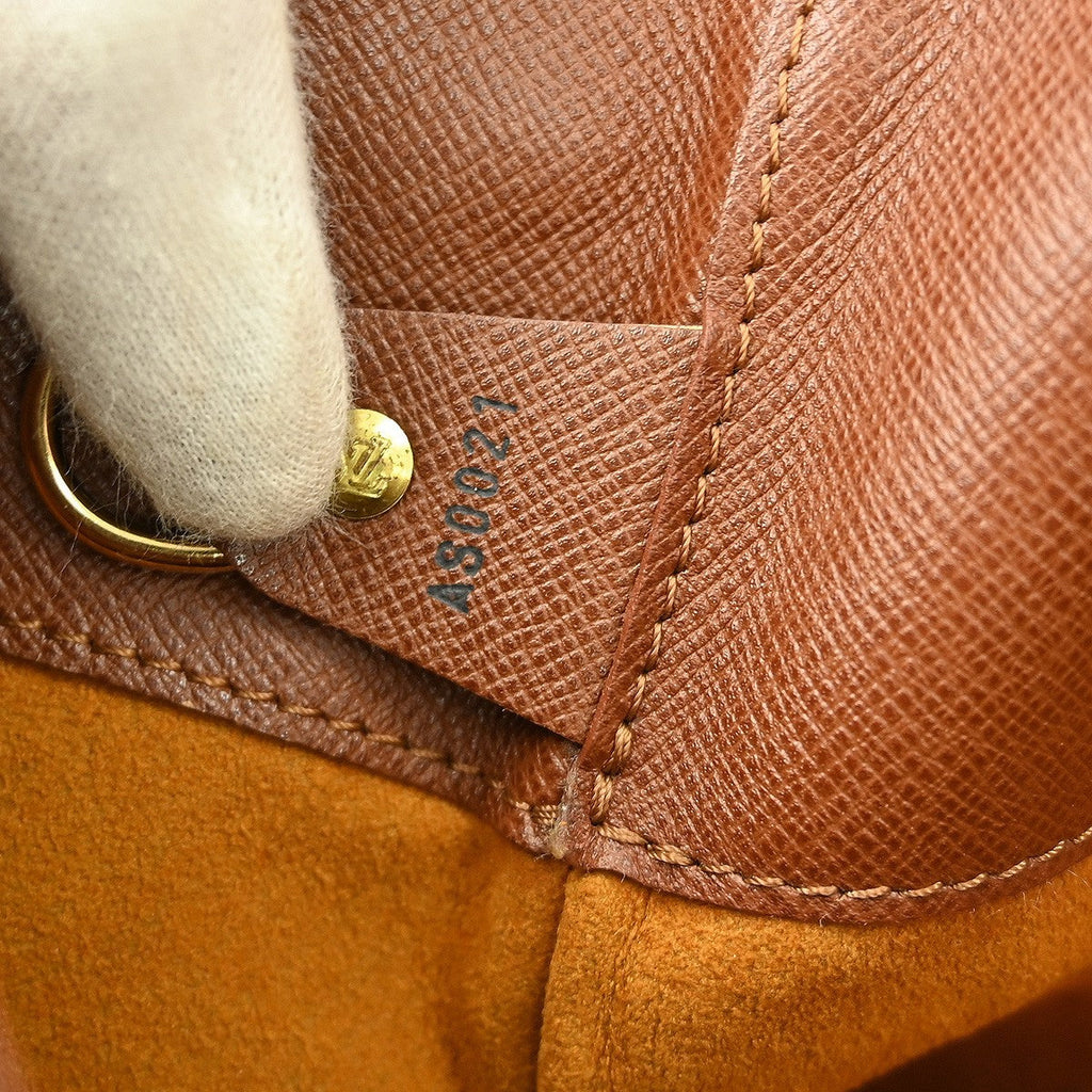 Louis Vuitton Musette Handbag Monogram Canvas Brown Canvas Shoulder Bag Bag (Pre-Owned)