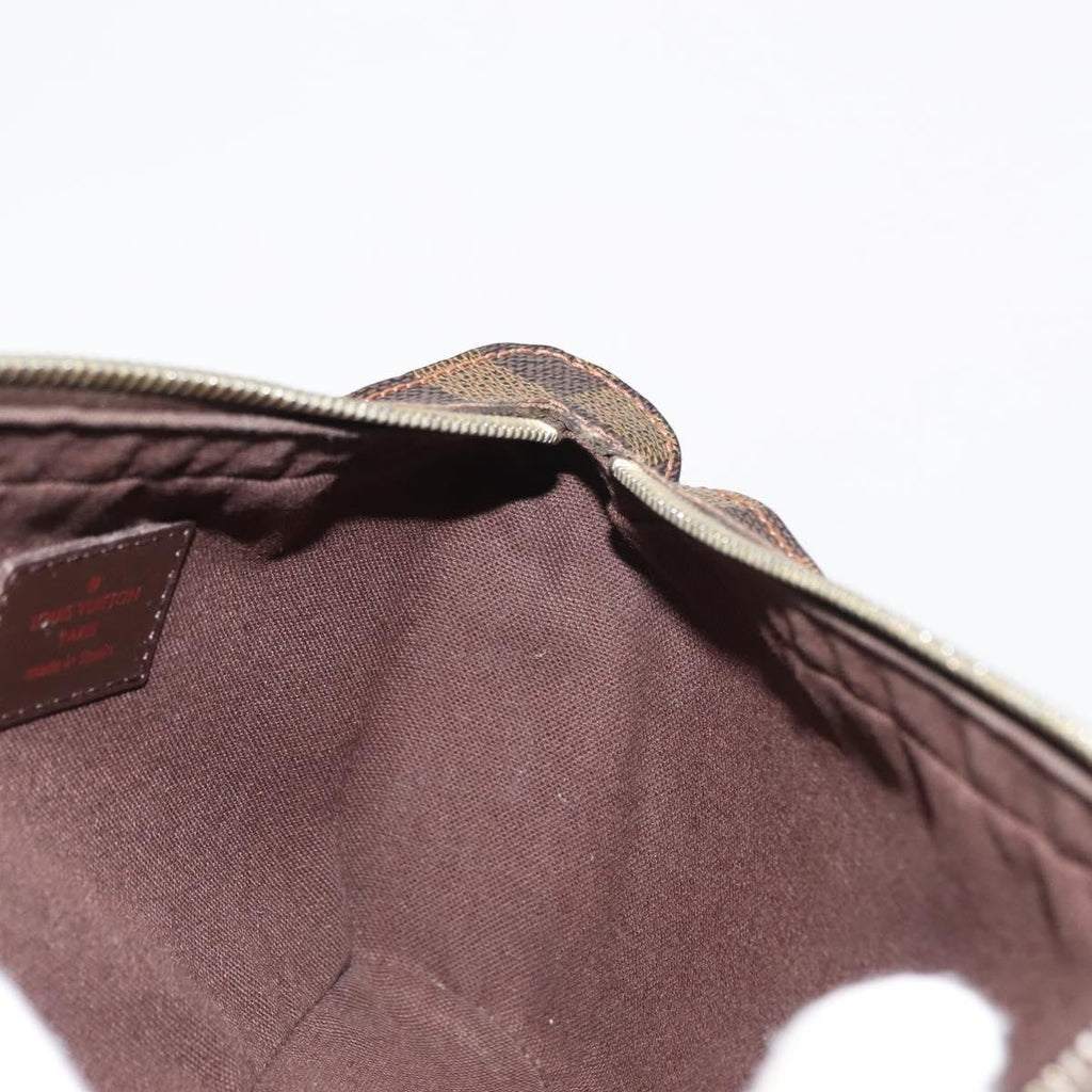 Louis Vuitton Geronimos Waist Bag Damier Brown Canvas Shoulder Bag Bag (Pre-Owned)