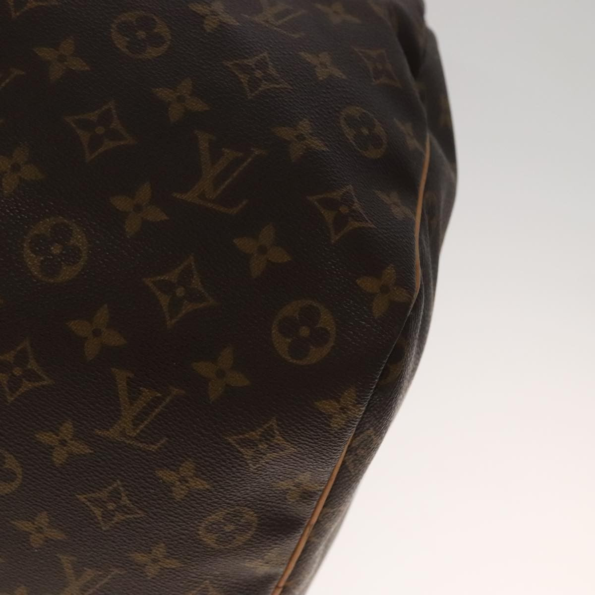 Louis Vuitton Keepall Bag Monogram Canvas Brown Canvas Travel Bag Bag (Pre-Owned)