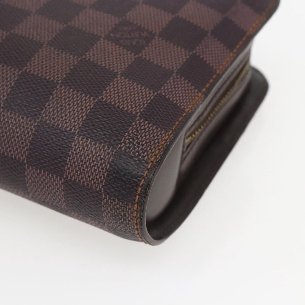 Louis Vuitton Pochette Saint Louis Damier Brown Canvas Clutche & Pouche Bag (Pre-Owned)