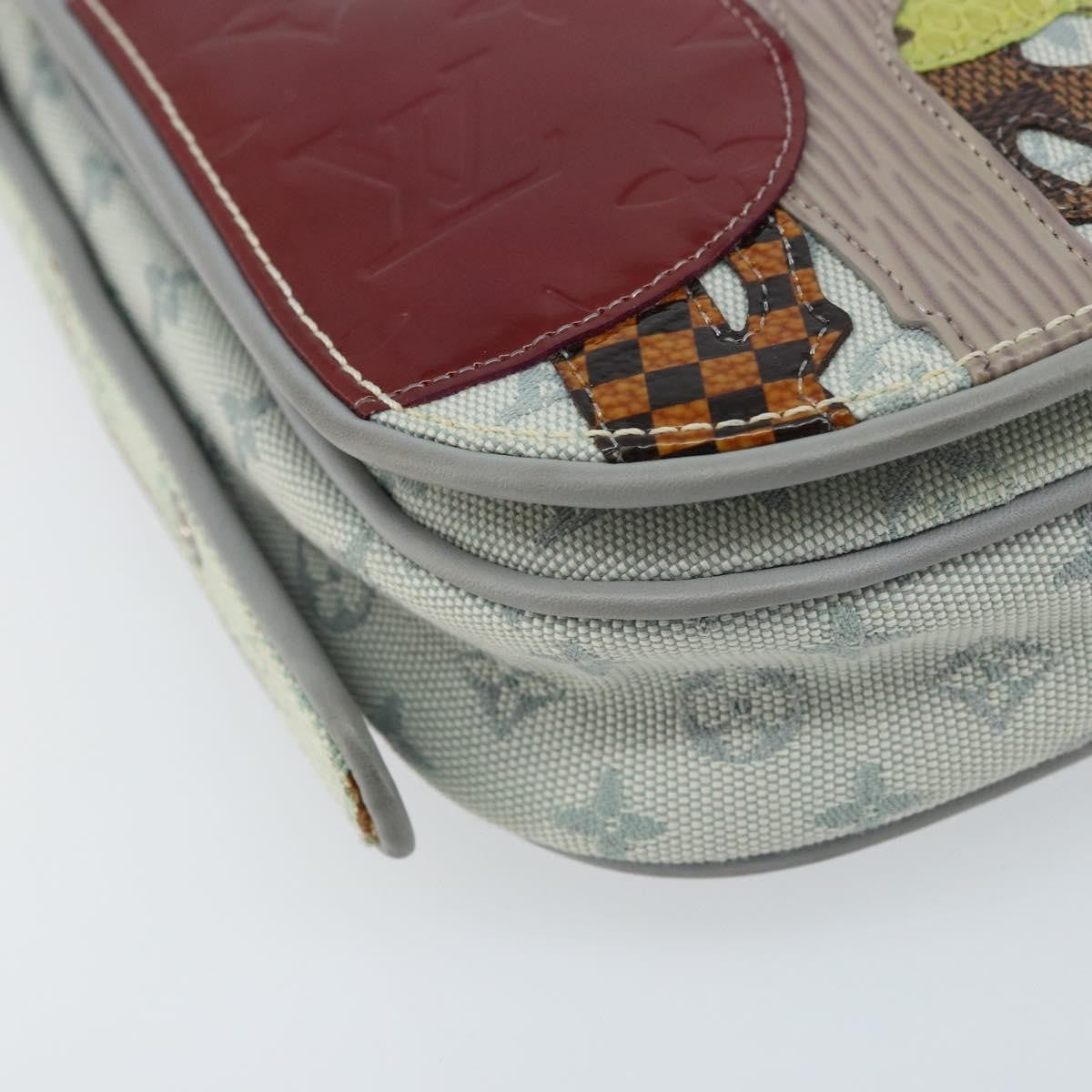 Louis Vuitton Conte De Fees Musette Shoulder Bag Monogram Patchwork Gray Canvas Shoulder Bag Bag (Pre-Owned)