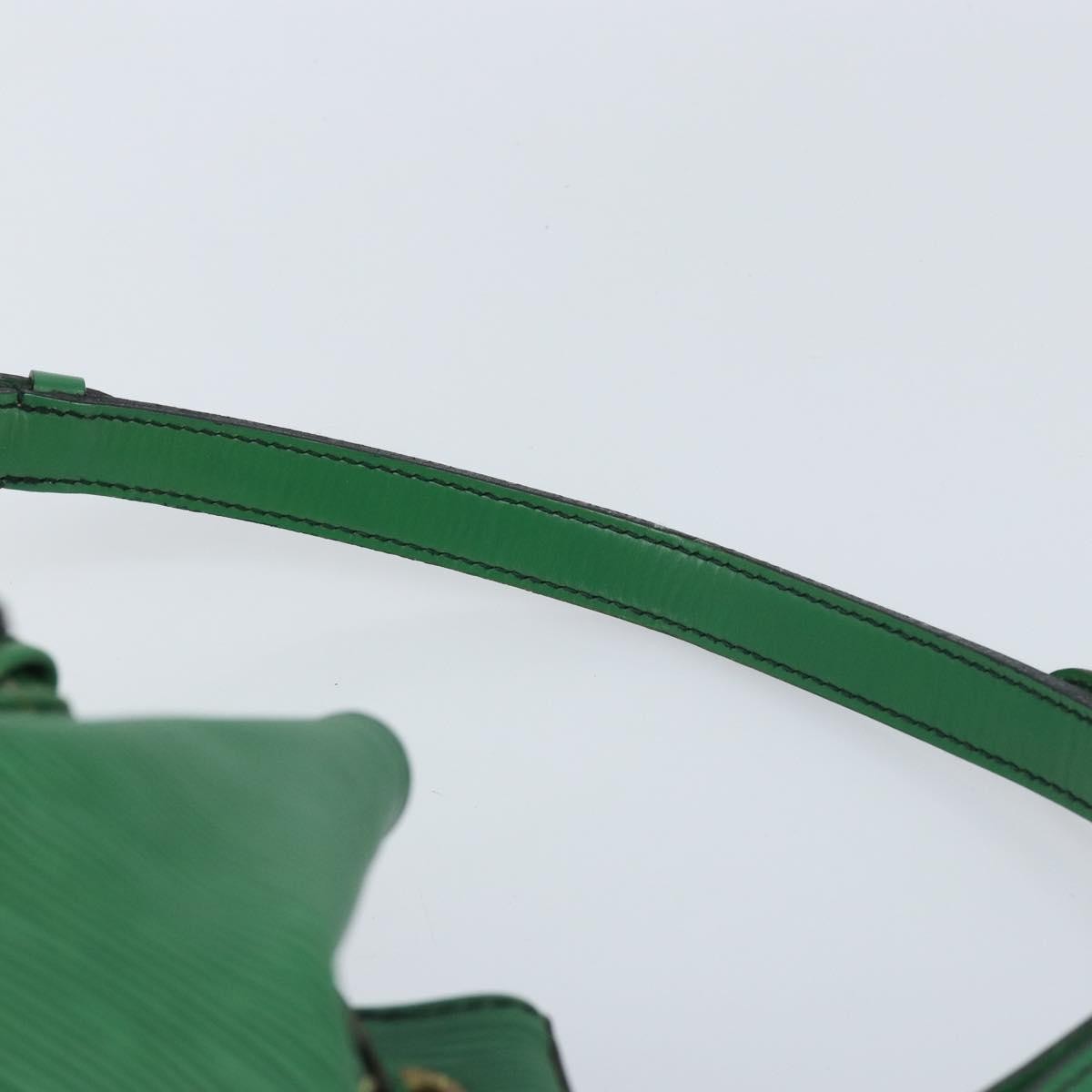 Louis Vuitton Petit Noe Handbag Epi Leather Green Leather Shoulder Bag Bag (Pre-Owned)