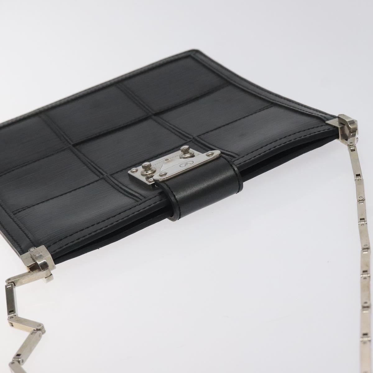 Louis Vuitton Mojito Handbag Stretch Epi Leather Black Leather Shoulder Bag Bag (Pre-Owned)