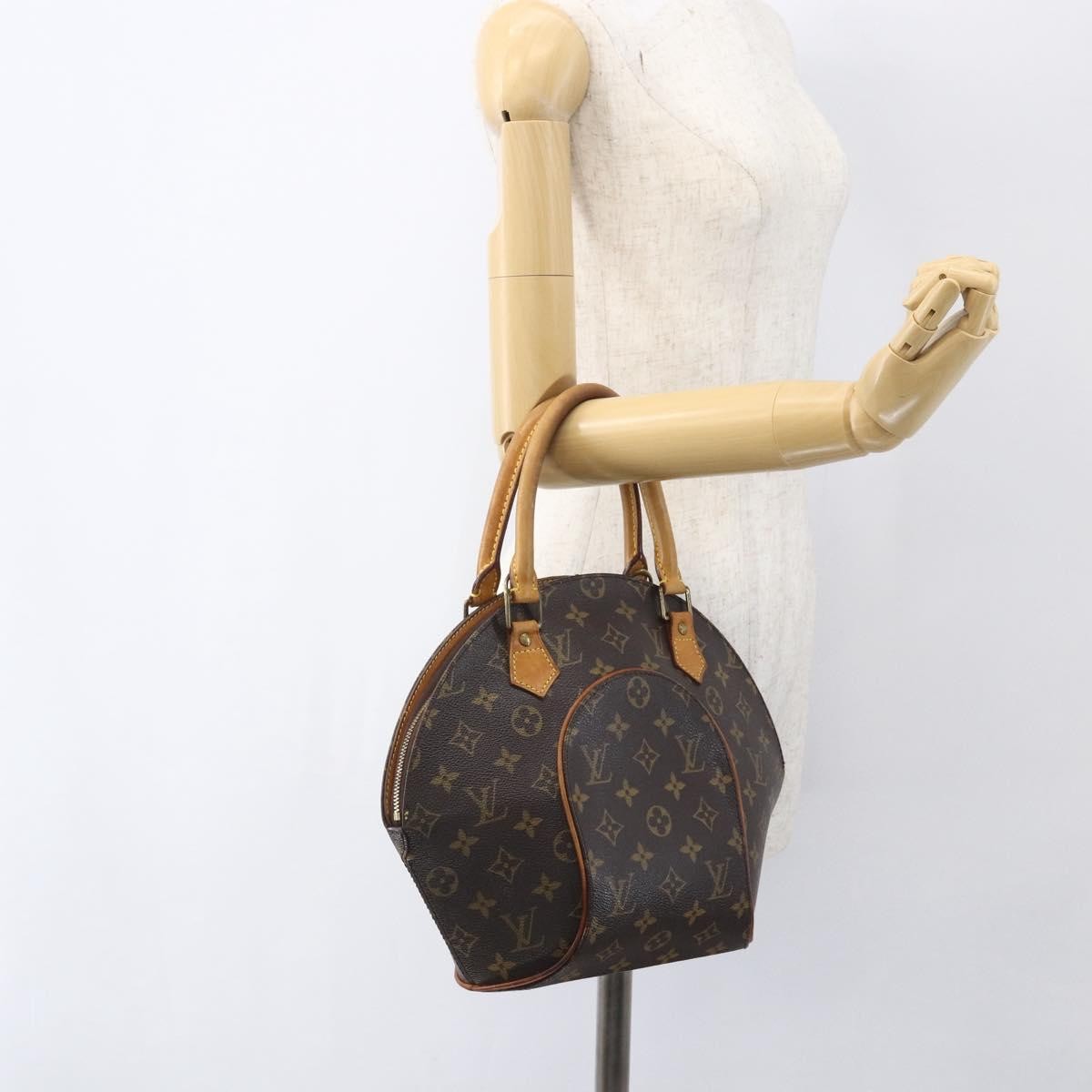 Louis Vuitton Ellipse Bag Monogram Canvas Brown Canvas Handbag (Pre-Owned)