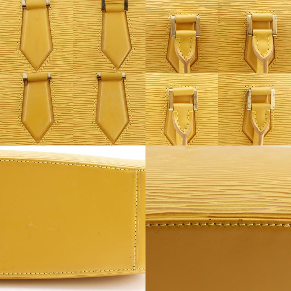 Louis Vuitton Jasmin Bag Epi Leather Yellow Leather Handbag (Pre-Owned)