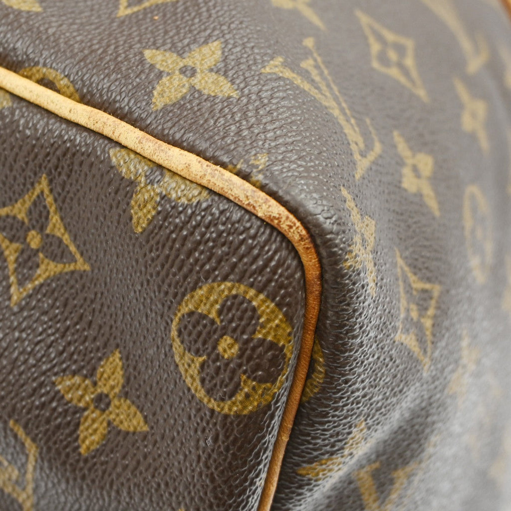 Louis Vuitton Keepall Bag Monogram Canvas Brown Canvas Travel Bag Bag (Pre-Owned)