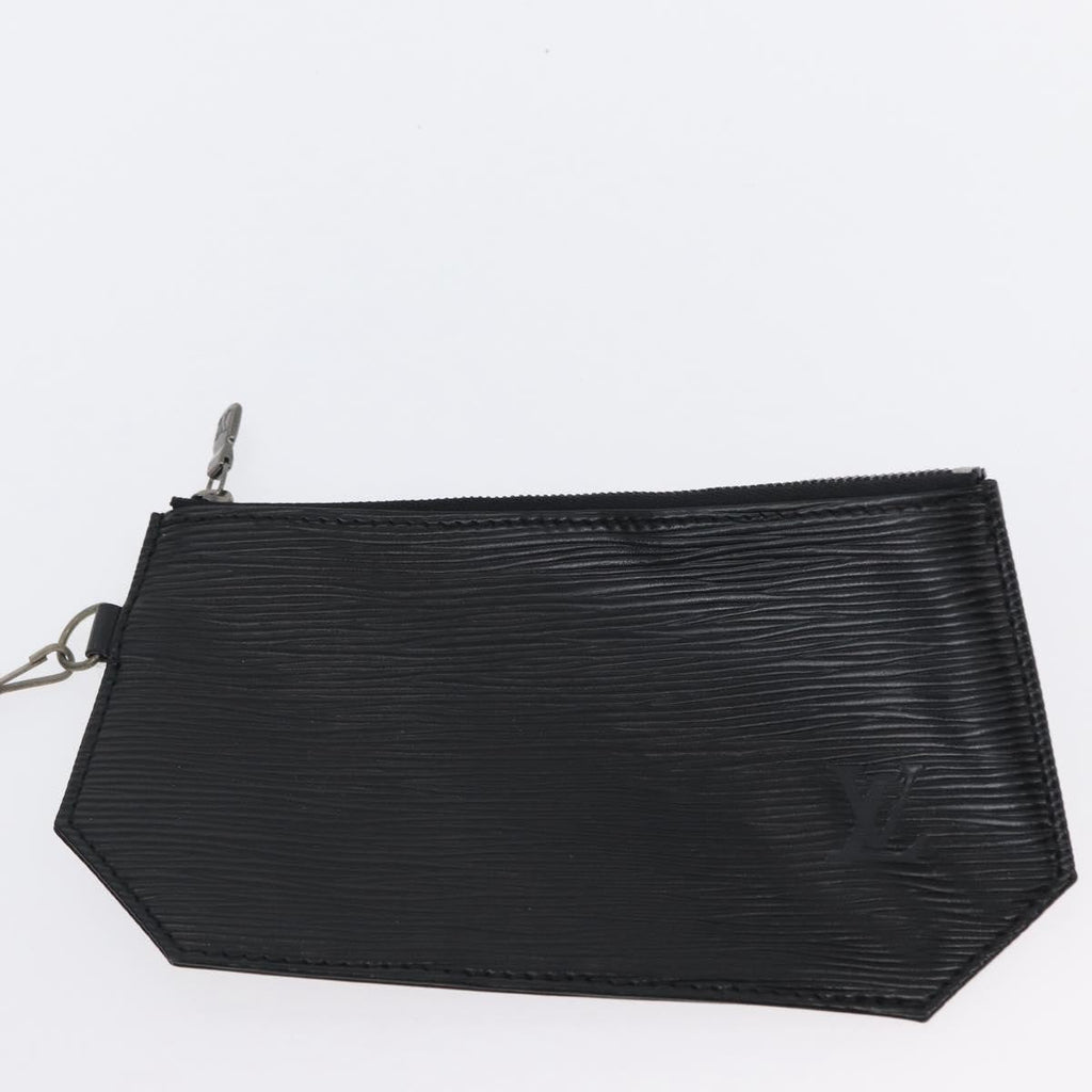 Louis Vuitton Vintage Sac D'epaule Handbag Epi Leather Black Leather Shoulder Bag Bag (Pre-Owned)