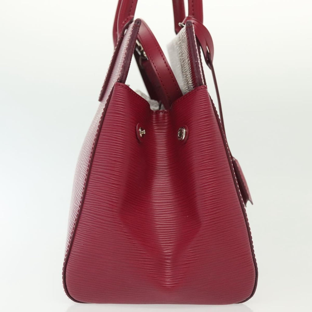Louis Vuitton Marly Handbag Epi Leather Pink Leather Bag (Pre-Owned)
