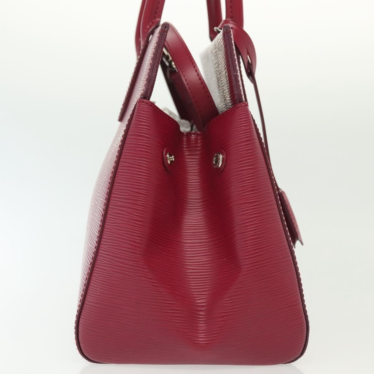 Louis Vuitton Marly Handbag Epi Leather Pink Leather Bag (Pre-Owned)