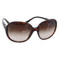 Chanel Chanel Logo Sunglasses Eye Wear Plastic Brown Plastic Sunglasse Accessory (Pre-Owned)