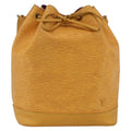 Louis Vuitton Noe Handbag Epi Leather Yellow Leather Shoulder Bag Bag (Pre-Owned)
