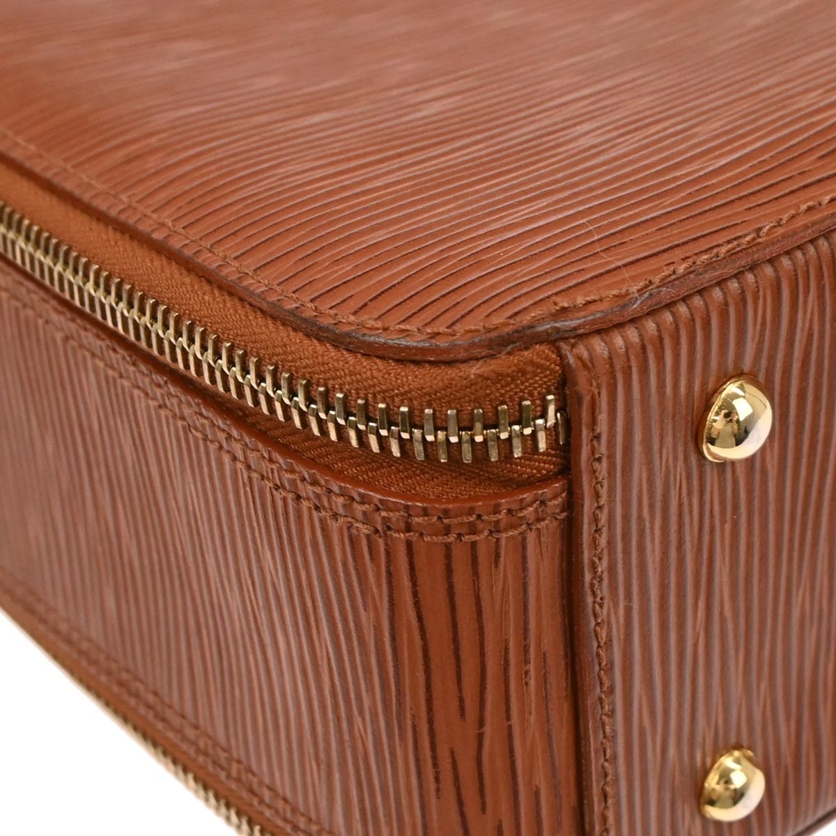 Fendi Vintage Shoulder Bag Leather Brown Leather Shoulder Bag Bag (Pre-Owned)