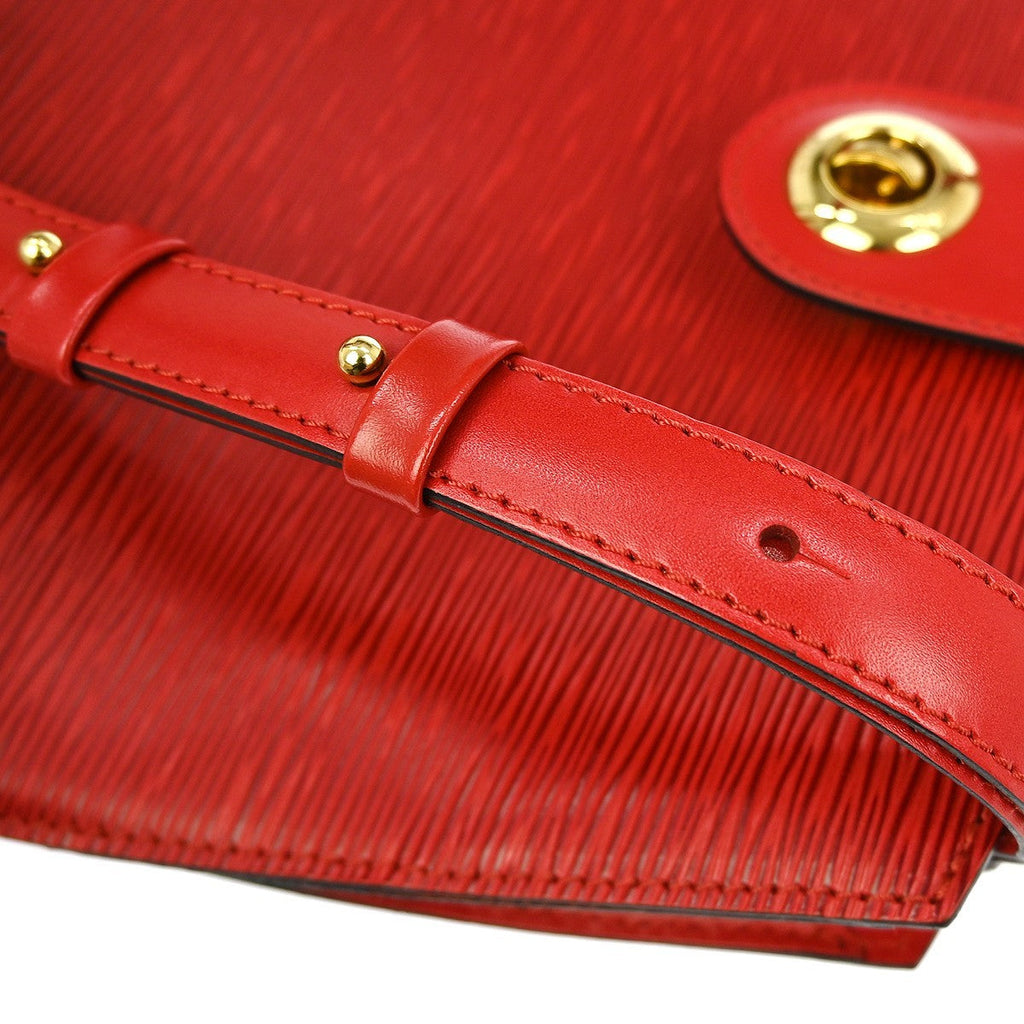 Louis Vuitton Cluny Shoulder Bag Epi Leather Red Leather Shoulder Bag Bag (Pre-Owned)