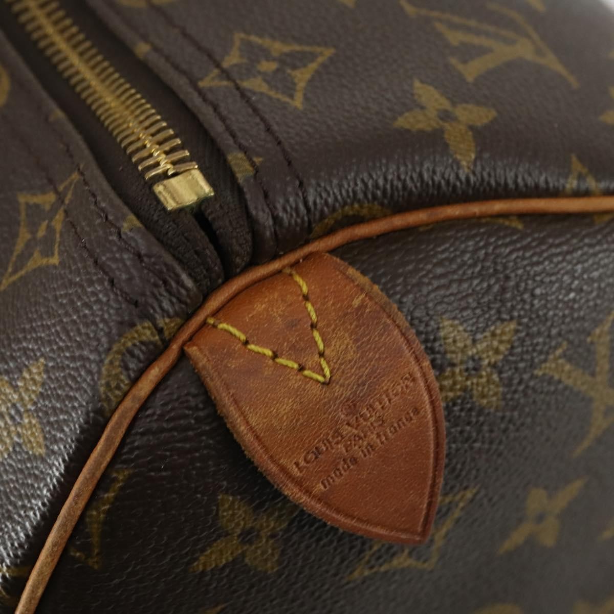 Louis Vuitton Keepall Bag Monogram Canvas Brown Canvas Travel Bag Bag (Pre-Owned)