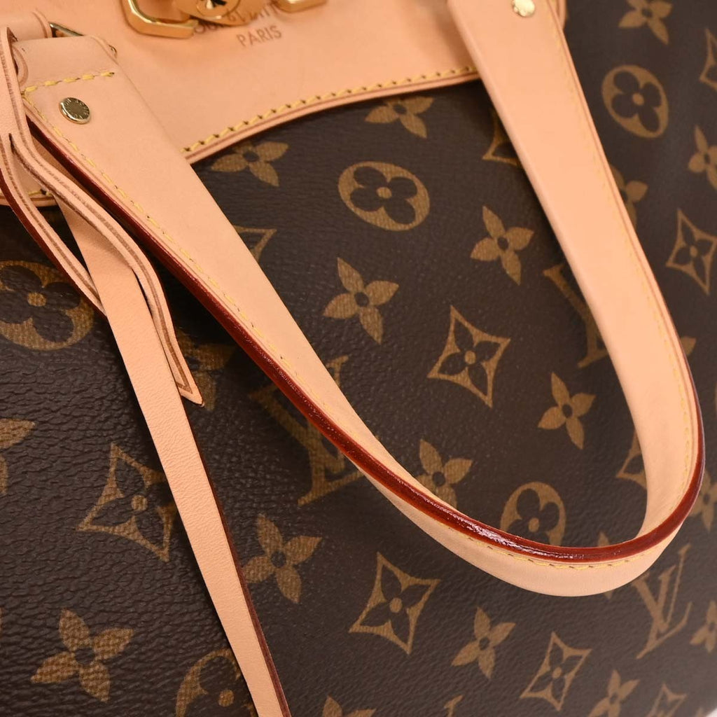 Louis Vuitton Retiro Handbag Monogram Canvas Brown Canvas Handbag (Pre-Owned)