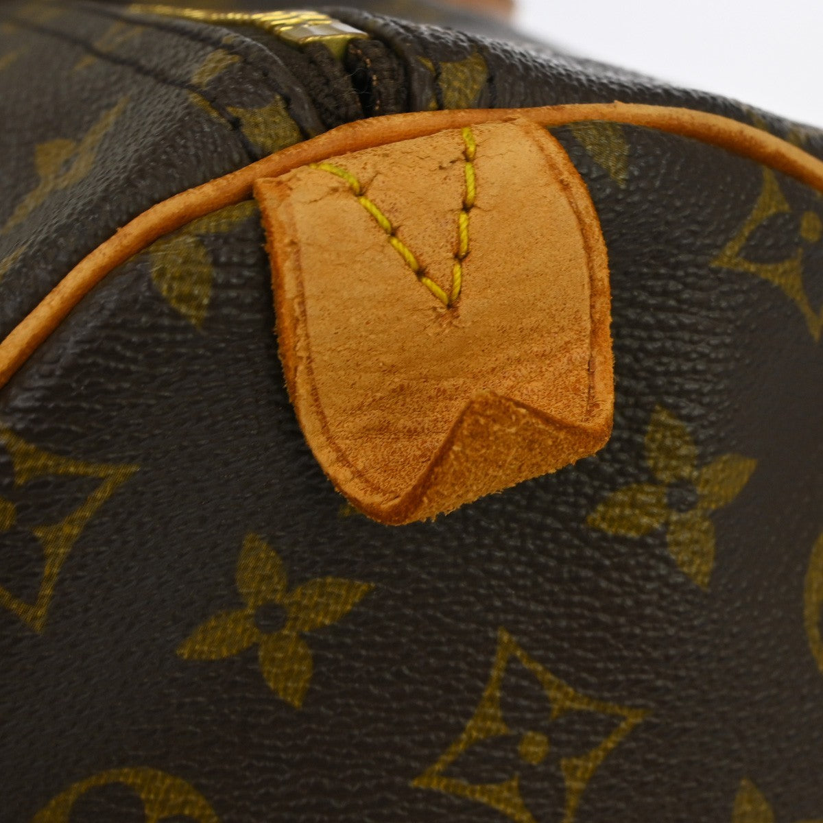 Louis Vuitton Keepall Bag Monogram Canvas Brown Canvas Travel Bag Bag (Pre-Owned)