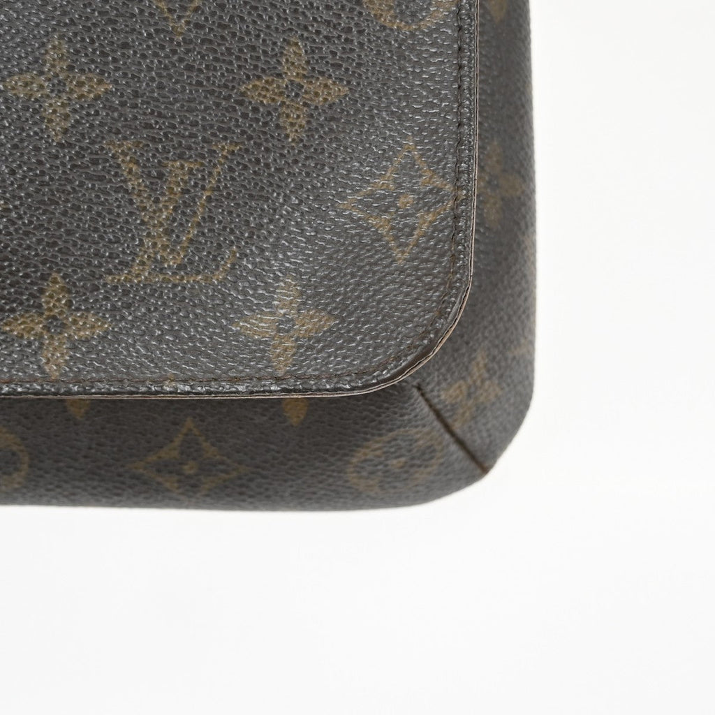 Louis Vuitton Musette Salsa Handbag Monogram Canvas Brown Canvas Shoulder Bag Bag (Pre-Owned)