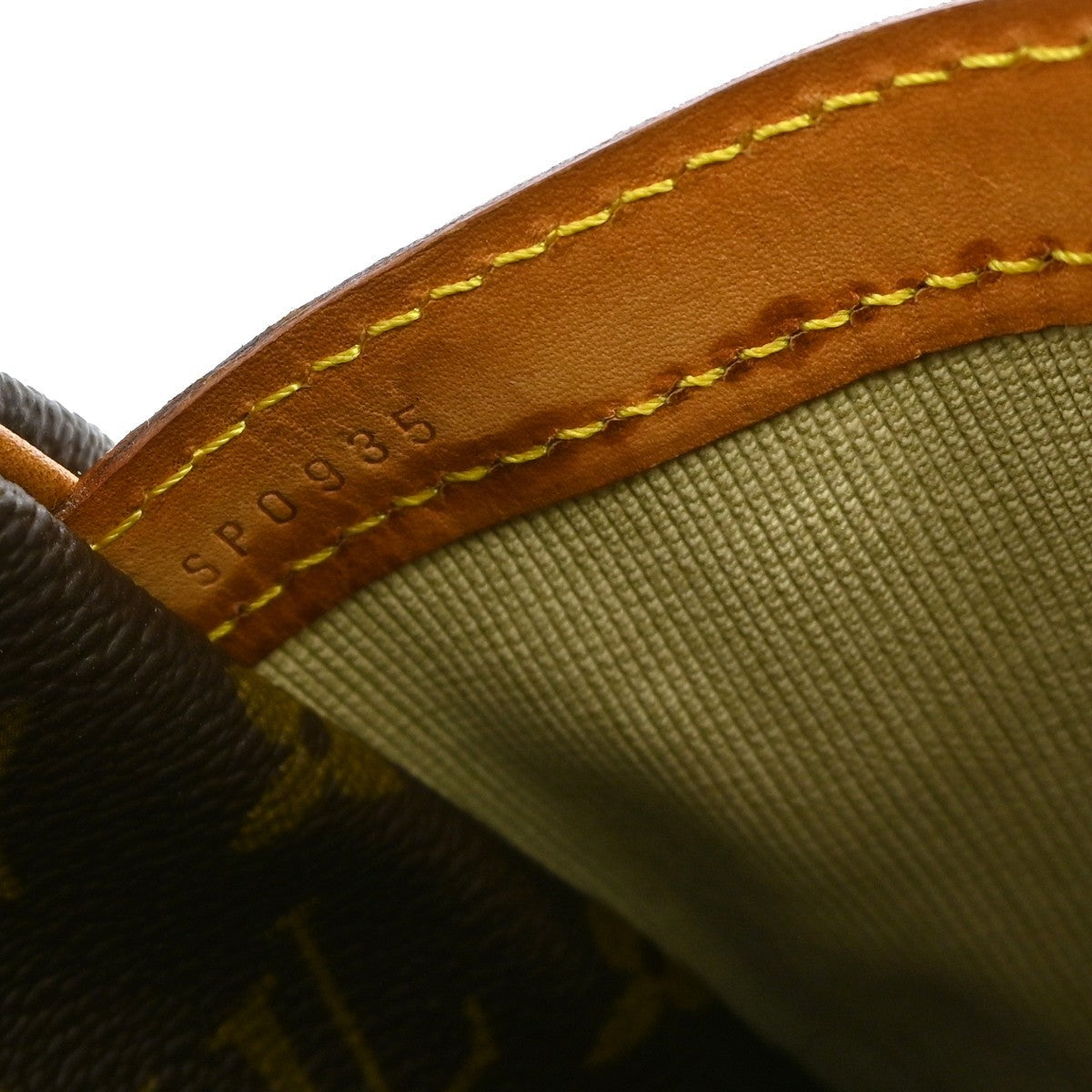 Louis Vuitton Reporter Bag Monogram Canvas Brown Canvas Shoulder Bag Bag (Pre-Owned)