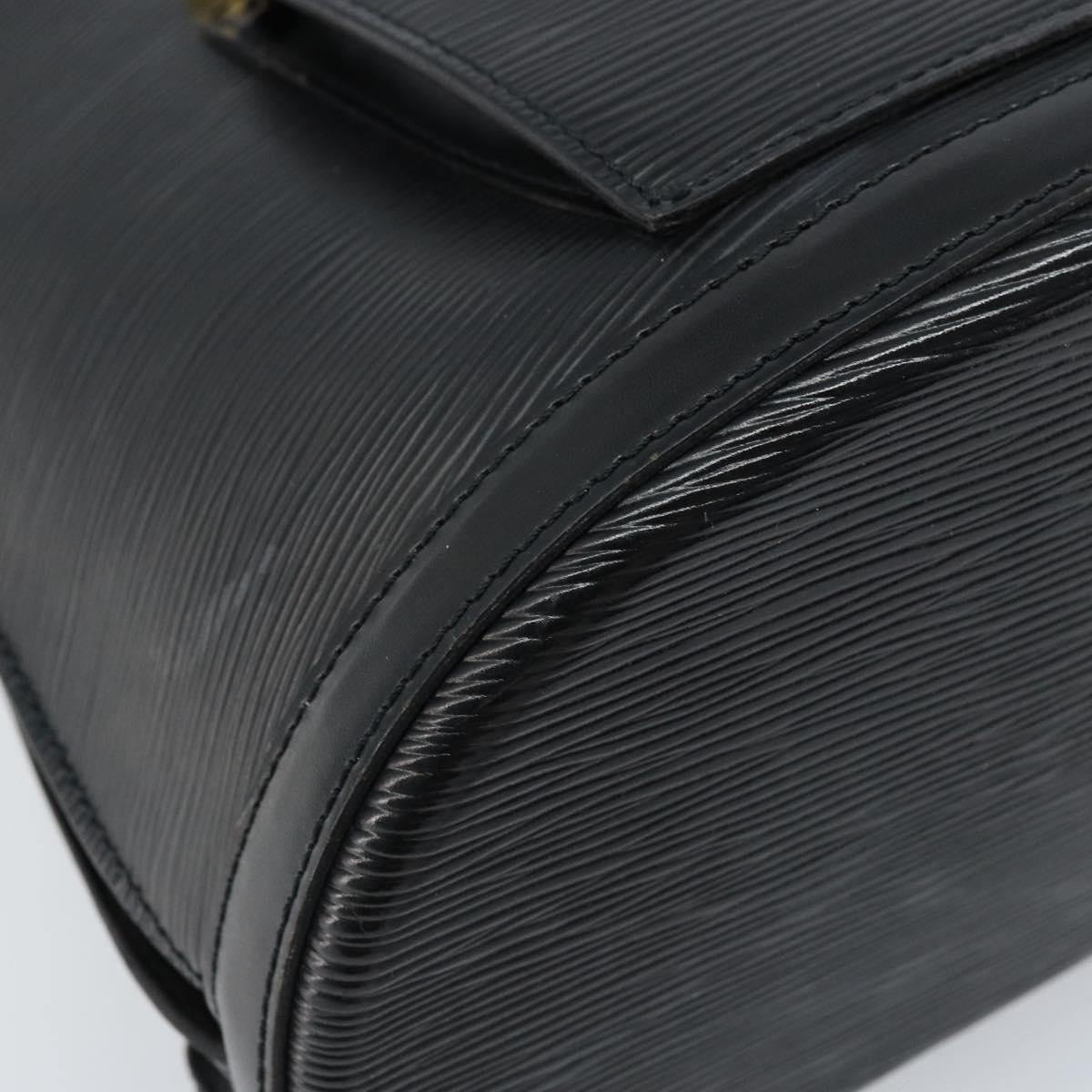 Louis Vuitton Gobelins Backpack Epi Leather Black Leather Backpack Bag (Pre-Owned)