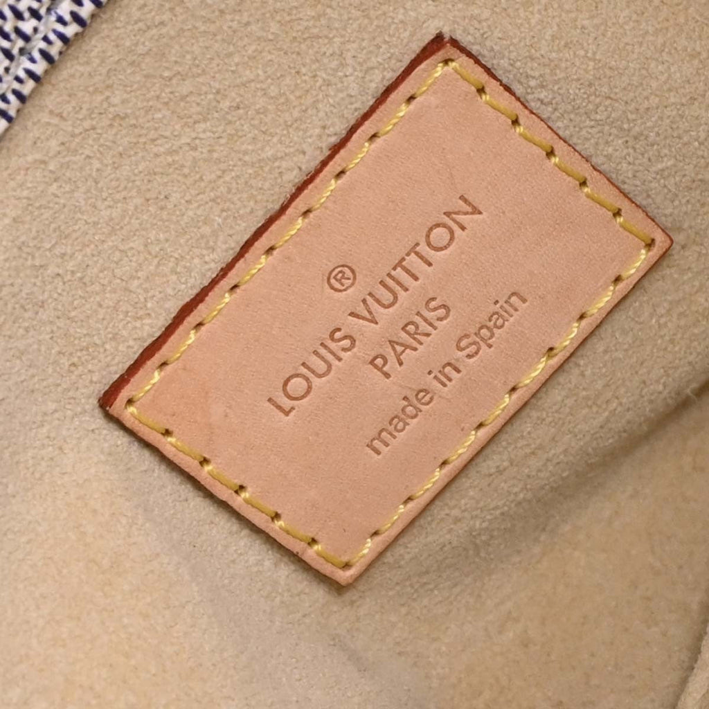 Louis Vuitton Artsy Handbag Damier White Canvas Handbag (Pre-Owned)