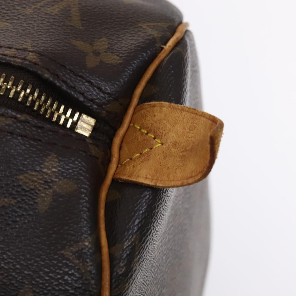 Louis Vuitton Keepall Bag Monogram Canvas Brown Canvas Travel Bag Bag (Pre-Owned)