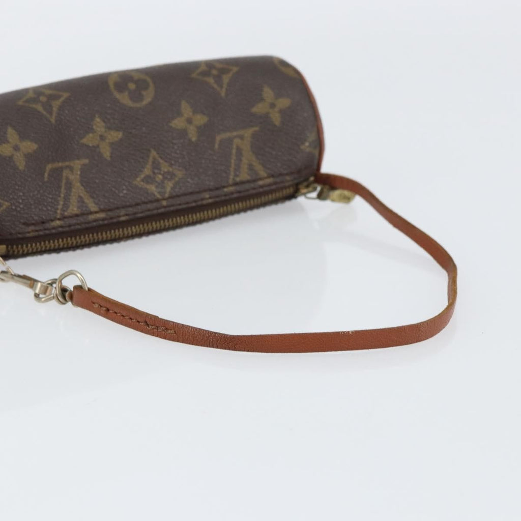 Louis Vuitton Papillon Pochette Monogram Canvas Brown Canvas Clutche & Pouche Bag (Pre-Owned)