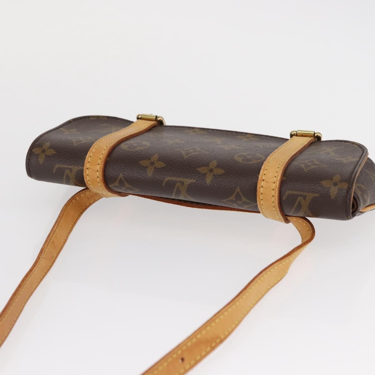 Louis Vuitton Marelle Waist Bag Monogram Canvas Brown Canvas Clutche & Pouche Bag (Pre-Owned)