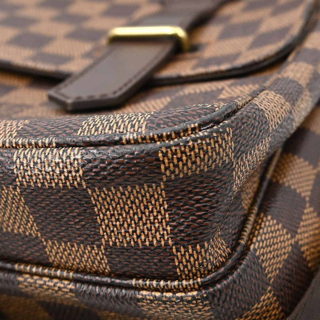 Louis Vuitton Broadway Bag Damier Brown Canvas Briefcase Bag (Pre-Owned)