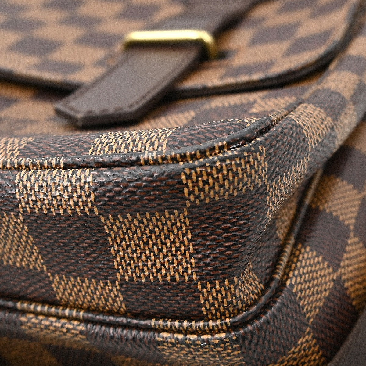 Louis Vuitton Broadway Bag Damier Brown Canvas Briefcase Bag (Pre-Owned)