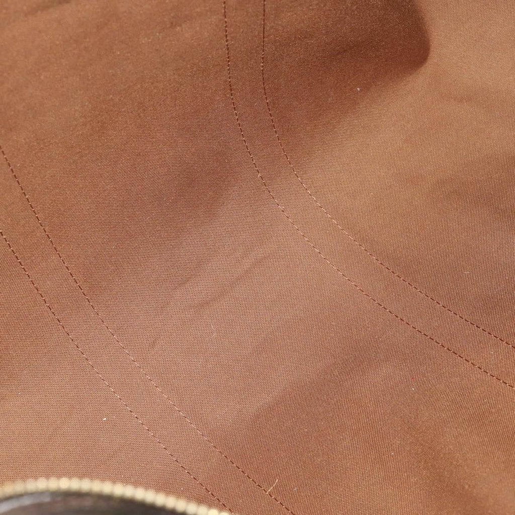 Louis Vuitton Keepall Bag Monogram Canvas Brown Canvas Travel Bag Bag (Pre-Owned)