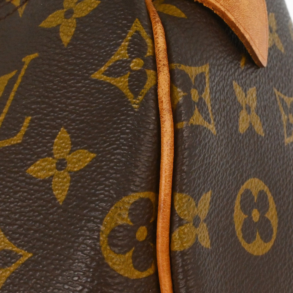 Louis Vuitton Keepall Bag Monogram Canvas Brown Canvas Travel Bag Bag (Pre-Owned)