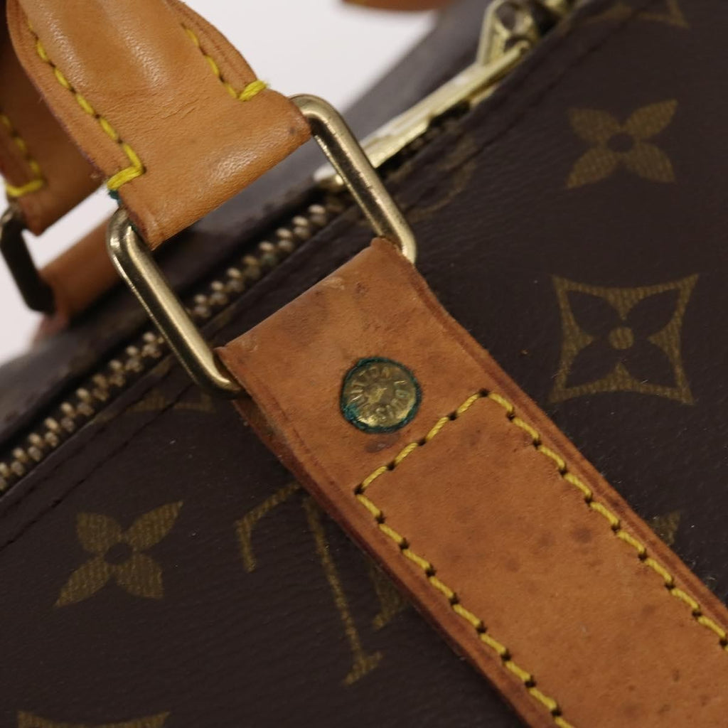 Louis Vuitton Keepall Bag Monogram Canvas Brown Canvas Travel Bag Bag (Pre-Owned)