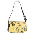 Louis Vuitton Pochette Accessoires Nm Limited Edition Stickers Monogram Vernis Yellow Patent_Leather Clutche & Pouche Bag (Pre-Owned)