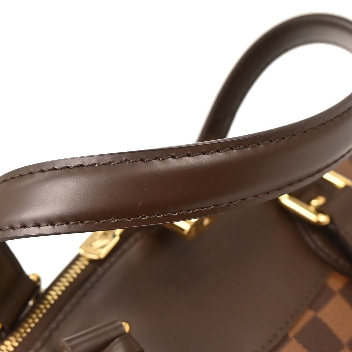 Louis Vuitton Verona Handbag Damier Brown Canvas Handbag (Pre-Owned)