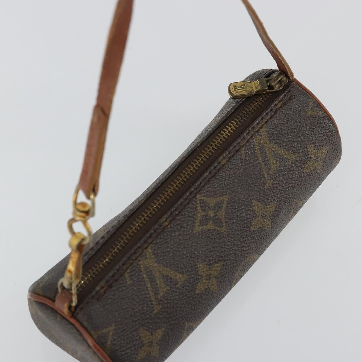 Louis Vuitton Papillon Pochette Monogram Canvas Brown Canvas Clutche & Pouche Bag (Pre-Owned)