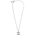 Chanel Cc Necklace Metal Gold Metal Necklace Jewelry (Pre-Owned)