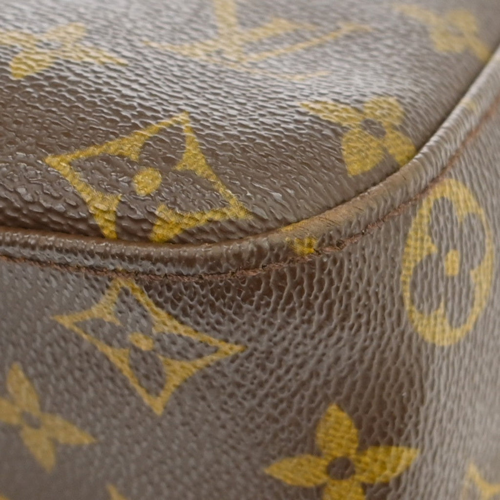 Louis Vuitton Monogram Looping Handbag Monogram Canvas Brown Canvas Shoulder Bag Bag (Pre-Owned)