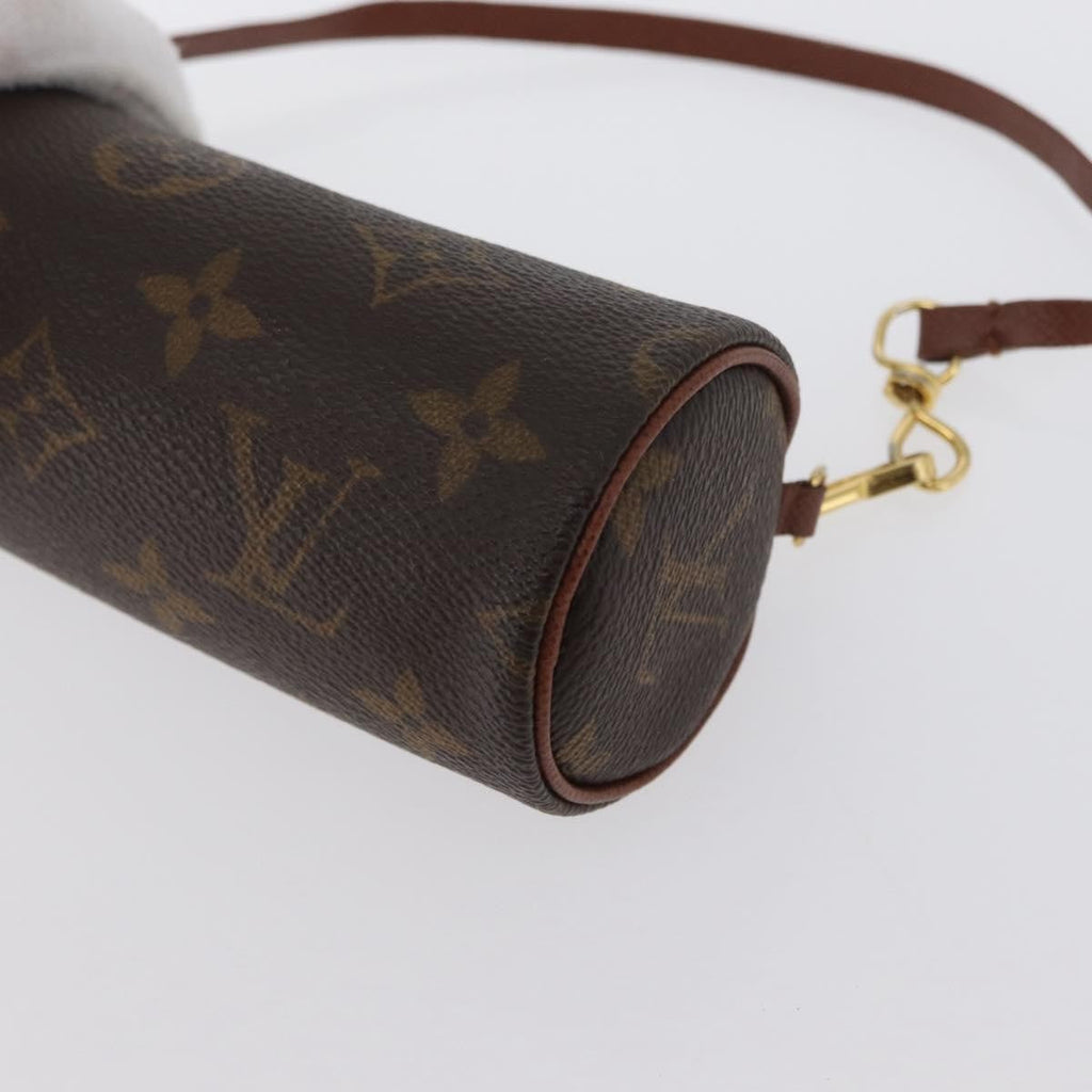 Louis Vuitton Papillon Pochette Monogram Canvas Brown Canvas Clutche & Pouche Bag (Pre-Owned)