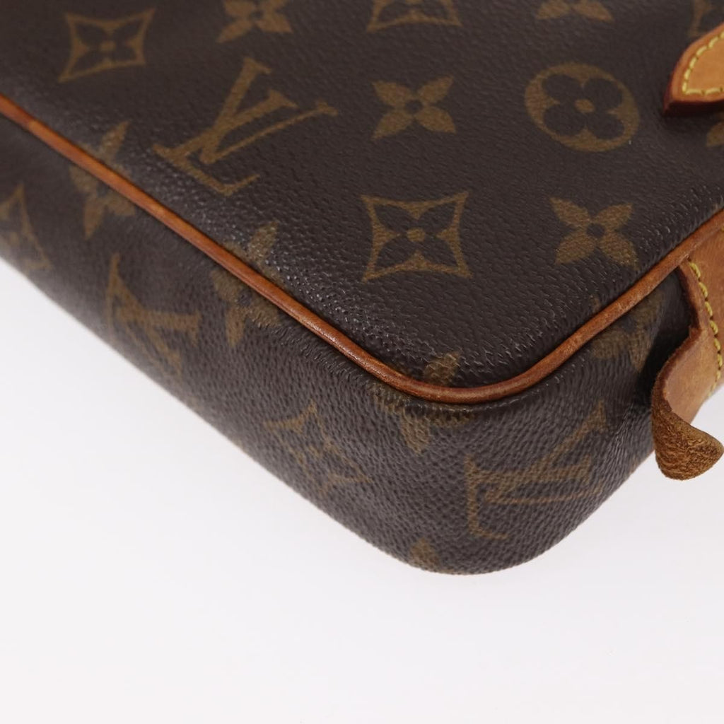 Louis Vuitton Pochette Marly Bandouliere Bag Monogram Canvas Brown Canvas Shoulder Bag Bag (Pre-Owned)