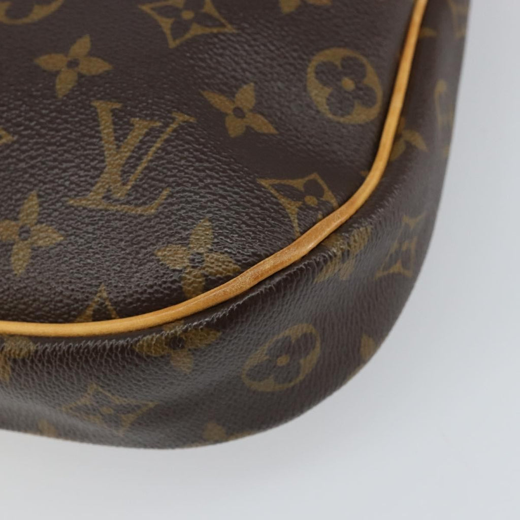 Louis Vuitton Odeon Handbag Monogram Canvas Brown Canvas Shoulder Bag Bag (Pre-Owned)