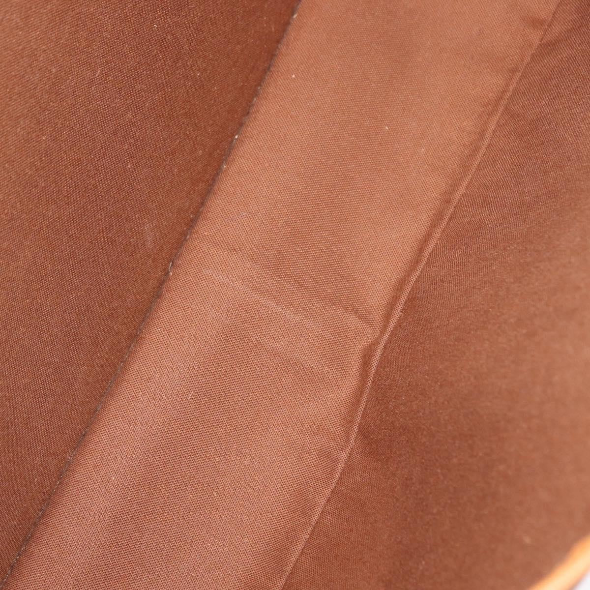 Louis Vuitton Sac Gibeciere Messenger Bag Monogram Canvas Brown Canvas Shoulder Bag Bag (Pre-Owned)