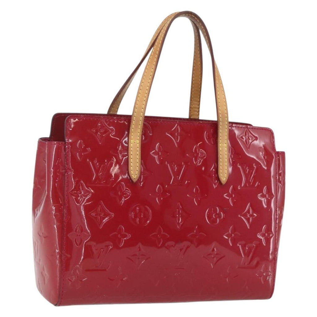 Louis Vuitton Catalina Handbag Monogram Vernis Pink Patent_Leather Handbag (Pre-Owned)