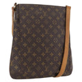 Louis Vuitton Musette Salsa Handbag Monogram Canvas Brown Canvas Shoulder Bag Bag (Pre-Owned)