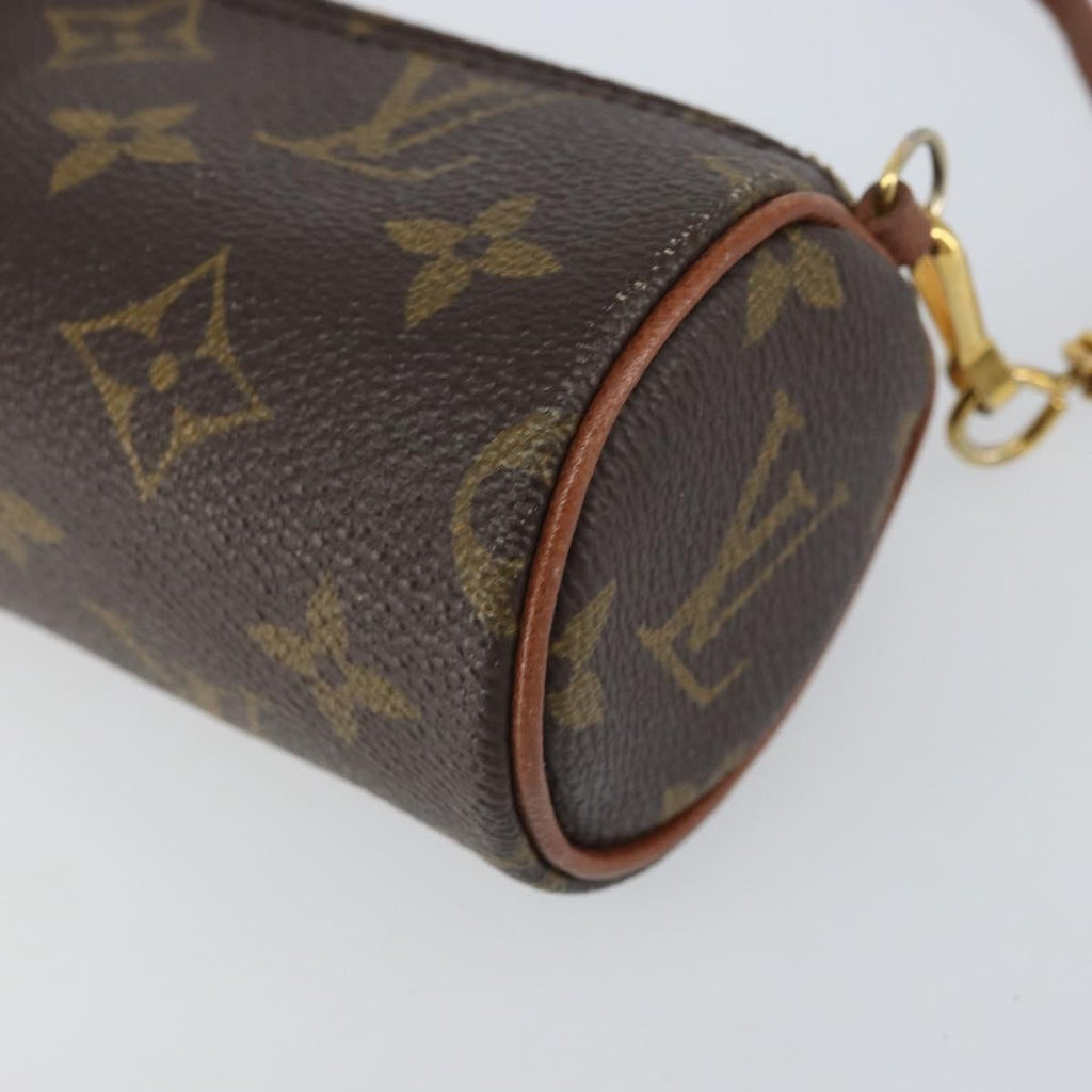 Louis Vuitton Papillon Pochette Monogram Canvas Brown Canvas Clutche & Pouche Bag (Pre-Owned)